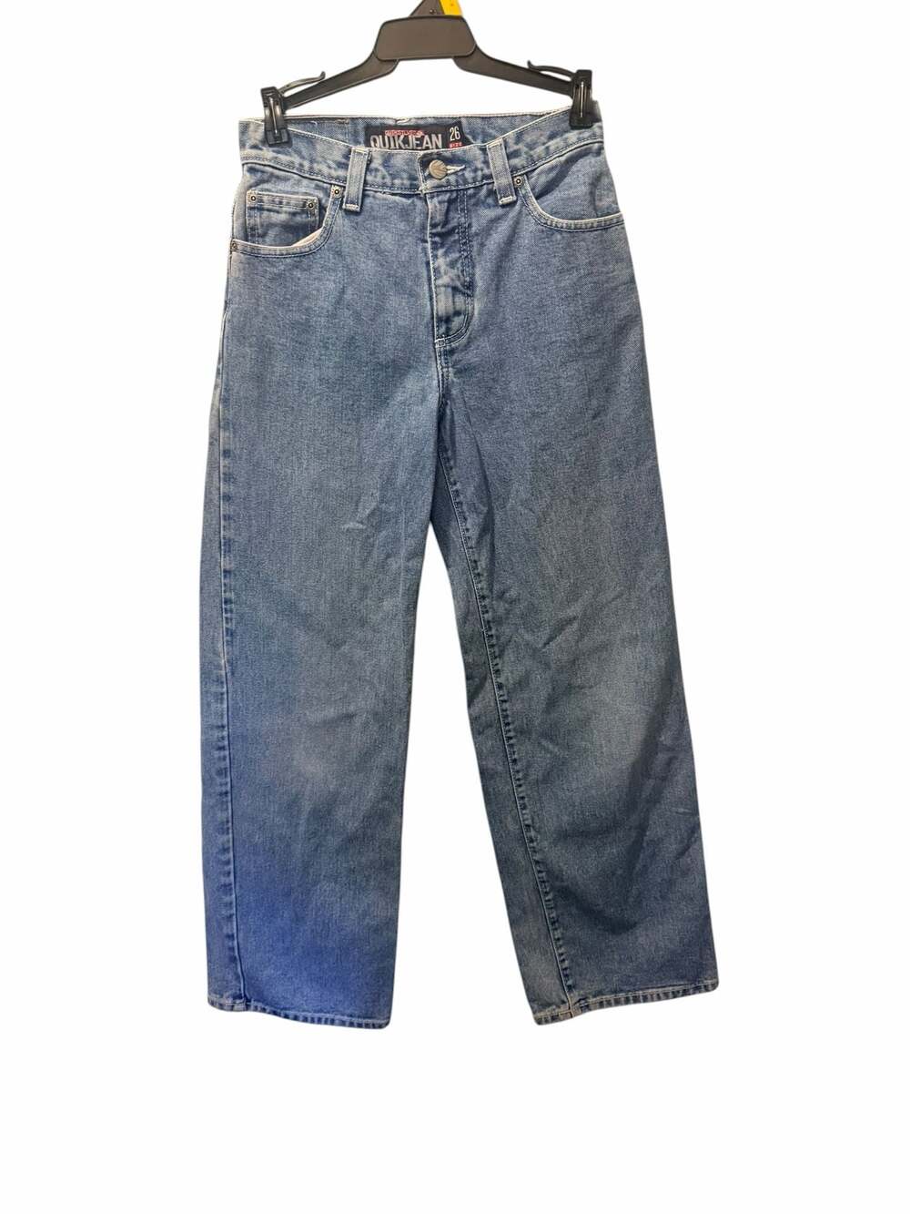 Vintage Quiksilver QuikJean Blue Denim Jeans Sz 26
